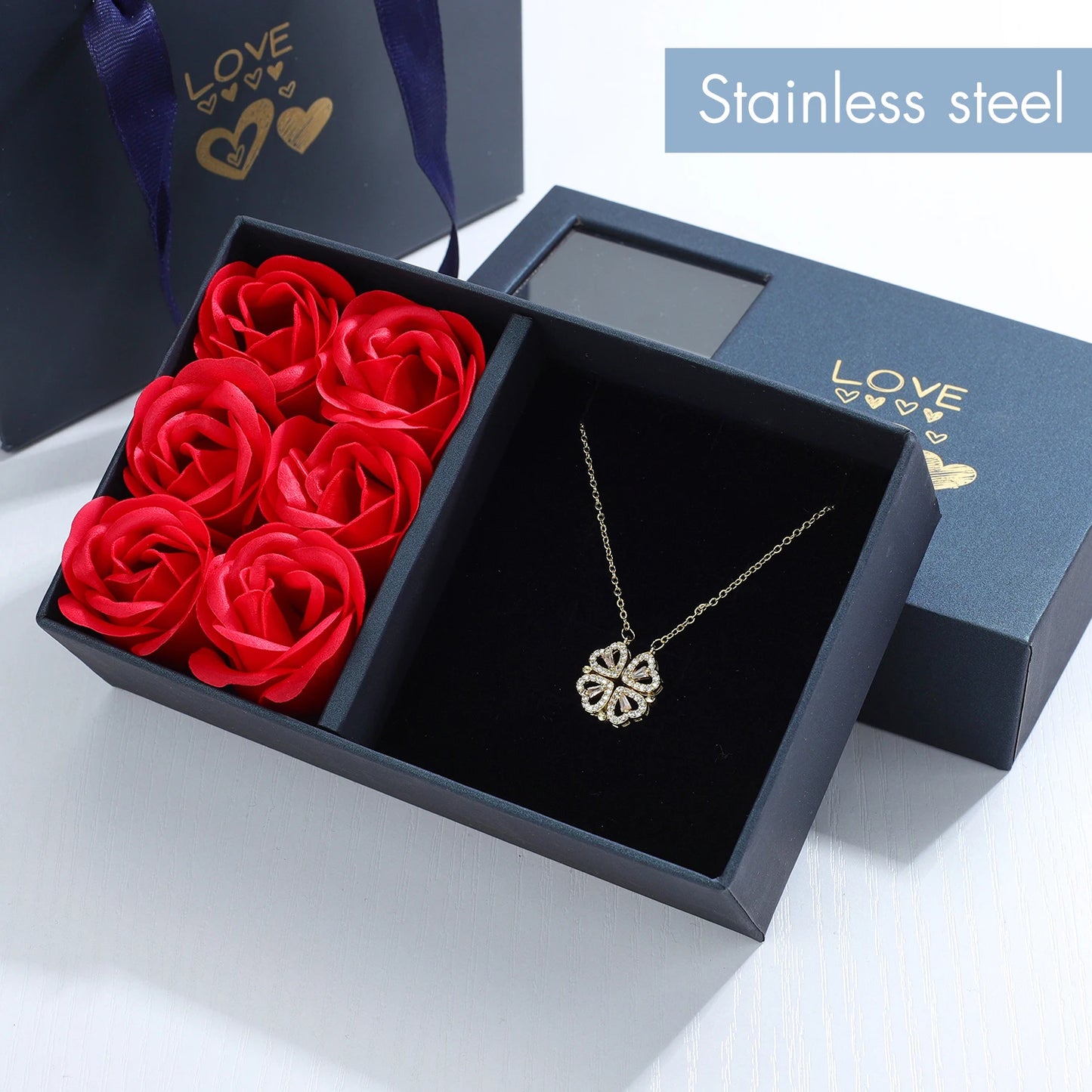 6 Red Roses Gift Box